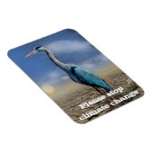 干ばつ青鷺 マグネット (右側)