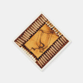 干ばつ スタンダードカクテルナプキン (角)