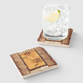 干ばつ ストーンコースター (横)