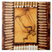 干ばつ タイル (正面)