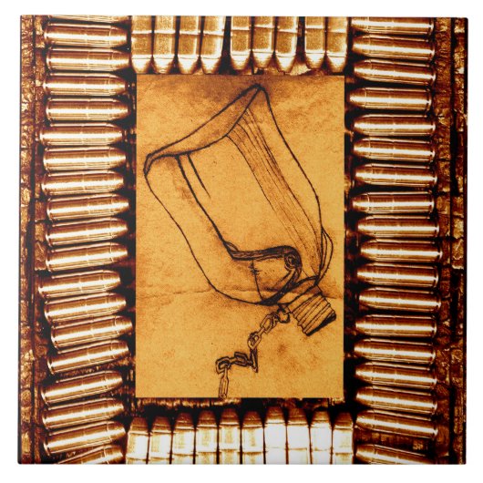 干ばつ タイル (正面)