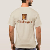 干ばつ Tシャツ (裏面)