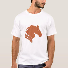 干支の午(馬)のイラスト 馬年の方へ Tシャツ