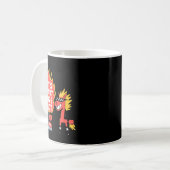 干支の馬の火の年 新年2 コーヒーマグカップ (正面左)