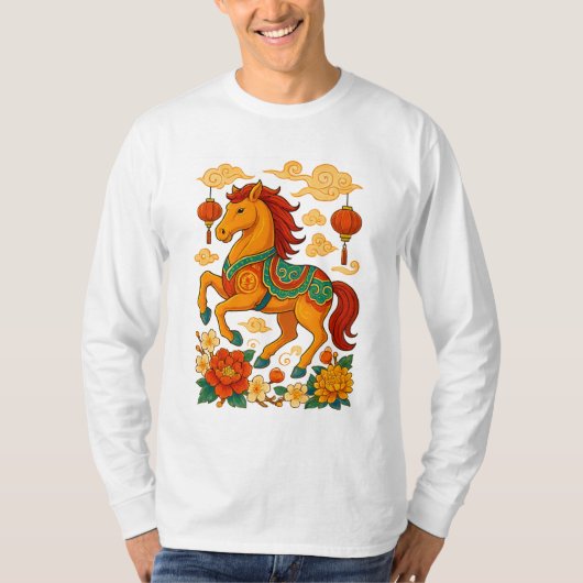 干支午年 Tシャツ (正面)