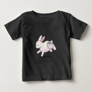 干支 うさぎ かわいい 占い 星座 ベビーTシャツ