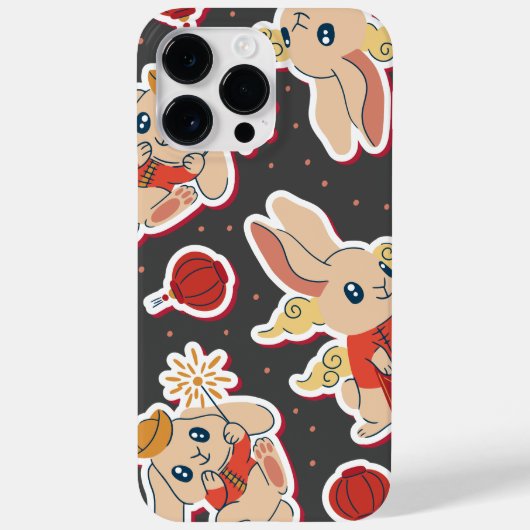 干支 うさぎ Case-Mate iPhoneケース (裏面)