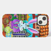 干支 兎 iPhoneケース (裏面横)