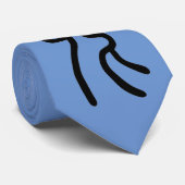 干支 十二支の兔(うさぎ)漢字で表す商品 ネクタイ (ロール)