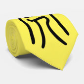 干支 十二支の虎（Tiger）漢字で表す商品 ネクタイ (ロール)