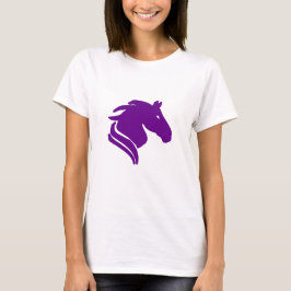 干支 午年 女性 向け 馬 デザイン アート Tシャツ