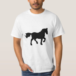 干支 午 馬のシンボルデザイン Tシャツ