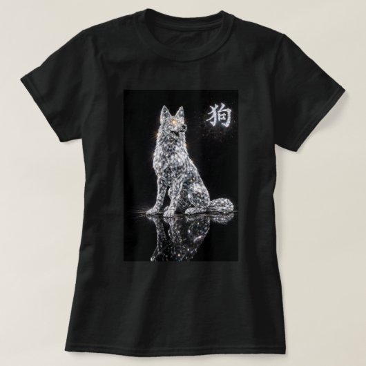 干支 戌年 0046465 Tシャツ (デザイン正面)