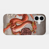 干支 辰年 ドラゴン iPhoneケース iPhone 16ケース (裏面横)
