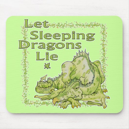 干渉しないで下さい マウスパッド (正面)