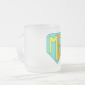 干渉の保護者によって曇らされるマグ フロストグラスマグカップ (正面左)