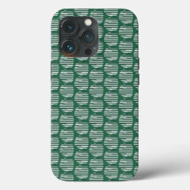 干渉の緑のオーブ iPhone 13 PROケース