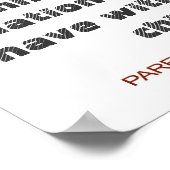 干渉または強化する ポスター (角)