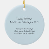 干潟さくらんぼツリーオーナメント セラミックオーナメント (裏面)