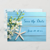 干潟とのデートを除くヒトデの結婚式 案内ポストカード (正面/裏面)