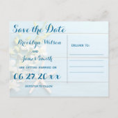 干潟とのデートを除くヒトデの結婚式 案内ポストカード (裏面)