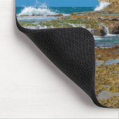 干潟プールと岩のレッジオブプンタラスチュナス マウスパッド (コーナー)