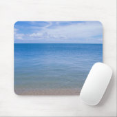 干潮のビーチ マウスパッド (マウス)