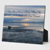 干潮入り樺の木湾 フォトプラーク (側面)