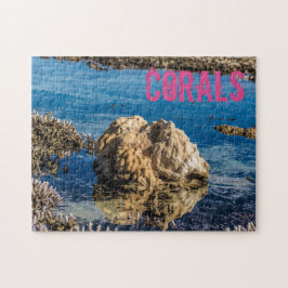 干潮時のサンゴ礁ルモーリシャスギフト ジグソーパズル