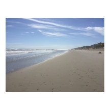 干潮時の大西洋海ビーチの写真