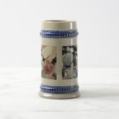 干潮時のIBSPシェル ビールジョッキ (中央)