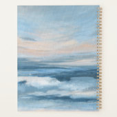 干潮時 – 抽象芸術シーケ絵を描ープ プランナー手帳 (裏面)