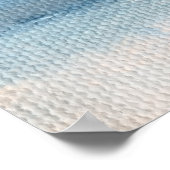 干潮時 – 抽象芸術シーケ絵を描ープ ポスター (角)