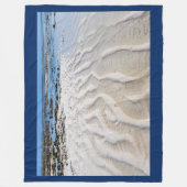 干潮 フリースブランケット (正面)