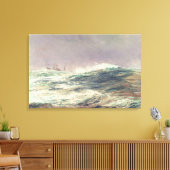 干潮、長いリーチ、1881年 キャンバスプリント (インサイチュ (リビング))