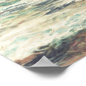 干潮、長いリーチ、1881年 ポスター (角)