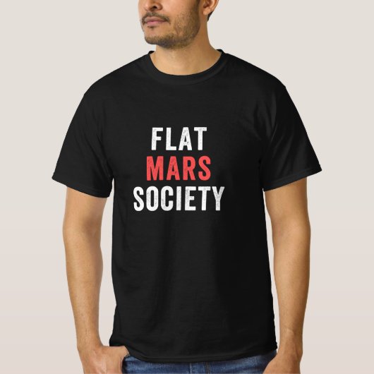 平おもしろい平火星協会ギフト Tシャツ (正面)