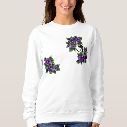 平かわいらし和 スウェットシャツ (正面)