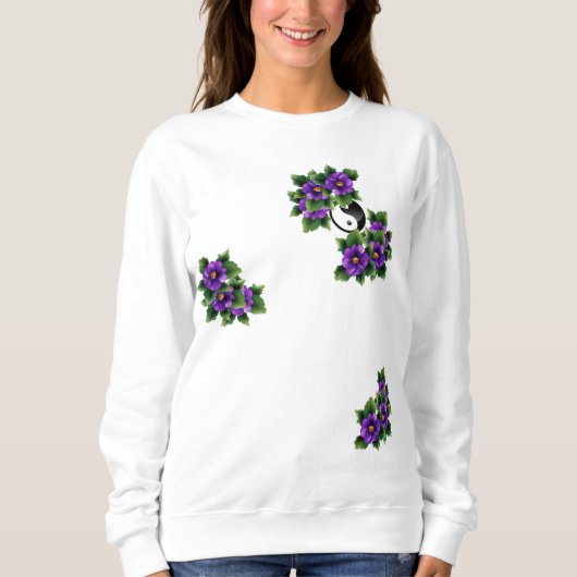 平かわいらし和 スウェットシャツ (正面)