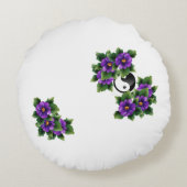 平かわいらし和 ラウンドクッション (裏面)