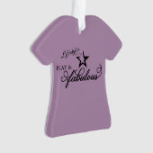 平らで及びすばらしいオーナメントのライフスタイル オーナメント (正面)