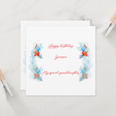 平らなグリーティングカード カード (正面/裏面インサイチュ)