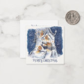 平らなグリーティングカード ノートカード (正面/裏面インサイチュ)