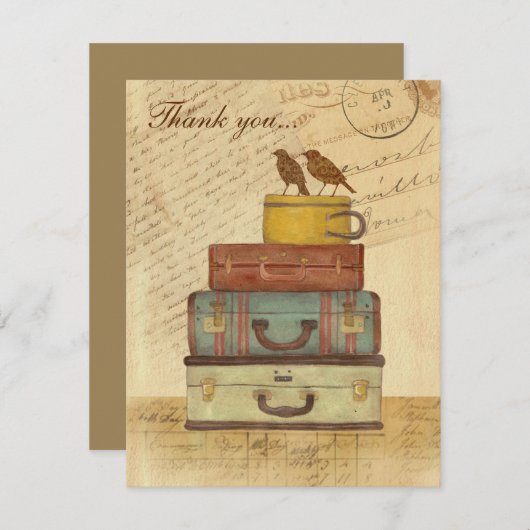 平らなサンキューカードを飛ばすために用意して下さい サンキューカード