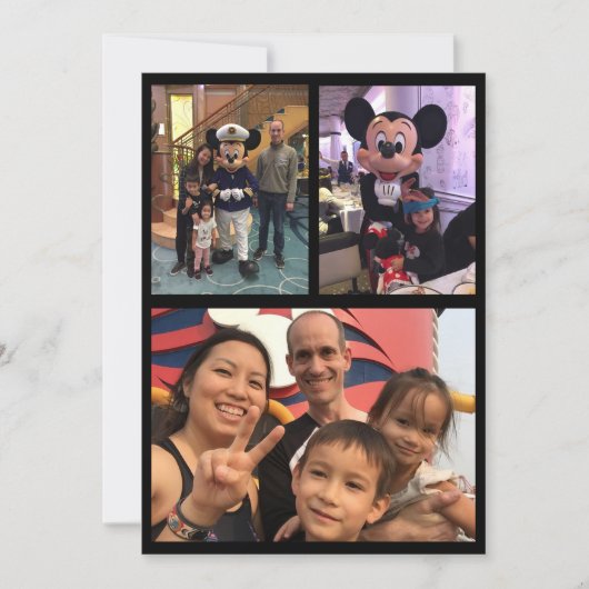 平らなサンキューカード サンキューカード (正面)