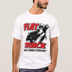 平らなトラックアメリカの元の極度なスポーツ Tシャツ
