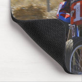 平らなトラックオートバイのマウスパッド マウスパッド (コーナー)