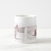 平らなトラックマグ コーヒーマグカップ (中央)