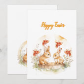 平らなホリデーカード シーズンカード (正面/裏面)