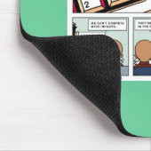 平らな世界の勝利! マウスパッド (コーナー)